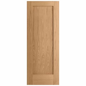 Pattern 10 Unfinished Oak Fire Door (FD30) LPD