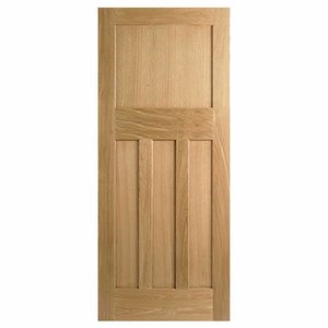 DX 30's Style Unfinished Oak Fire Door (FD30)