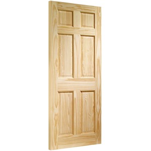 Colonial 6 Panel Clear Pine