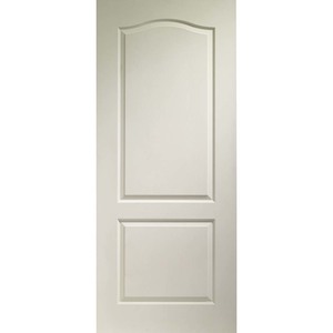 Classique 2 Panel White Primed Moulded Grained Fire Door (FD30)
