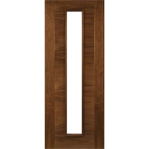 Seville Prefinished Walnut with Clear Glass