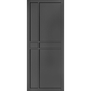 Dalston Prefinished Black Urban Door