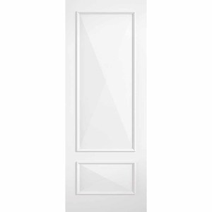 Knightsbridge White Primed with Raised Mouldings Fire Door (FD30)