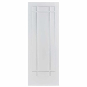 Manhatten White Primed Fire Door (FD30)