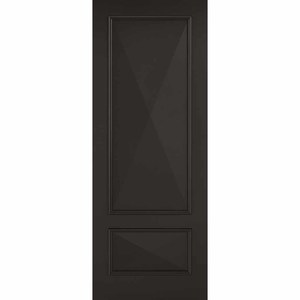 Knightsbridge Primed Black Fire Door (FD30)