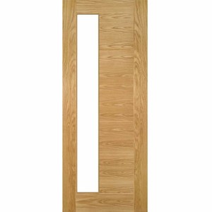 Seville 1SL Prefinished Oak with Clear Glass