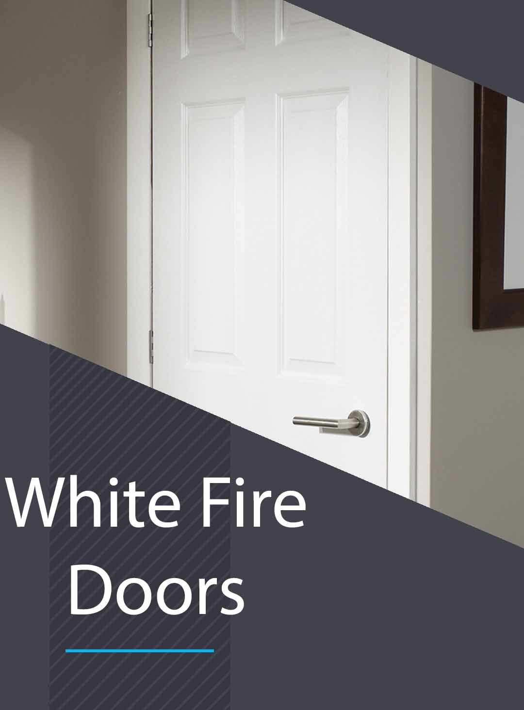 White Fire Doors