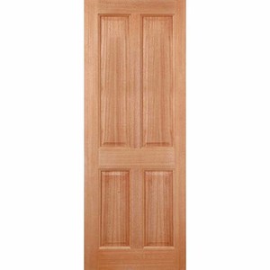 Colonial 4 Panel Hardwood External Door